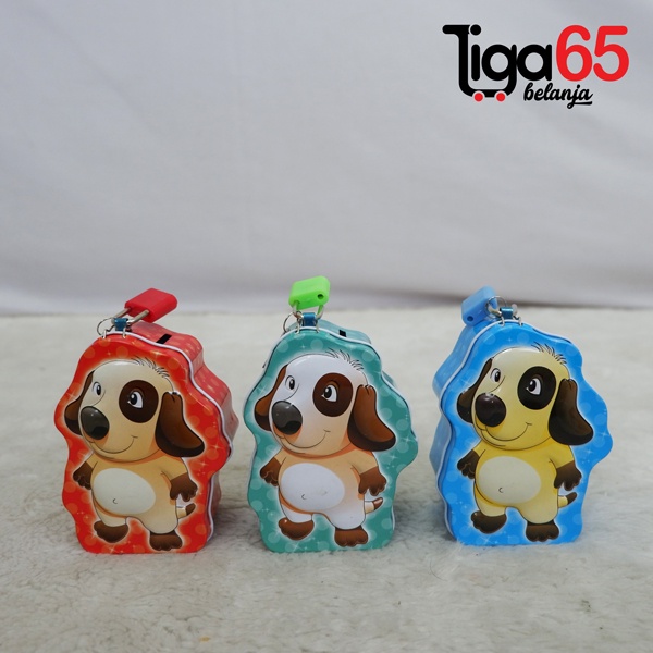 365 COIN BANK #40969 Celengan Gembok / Buka Tutup Karakter Fancy