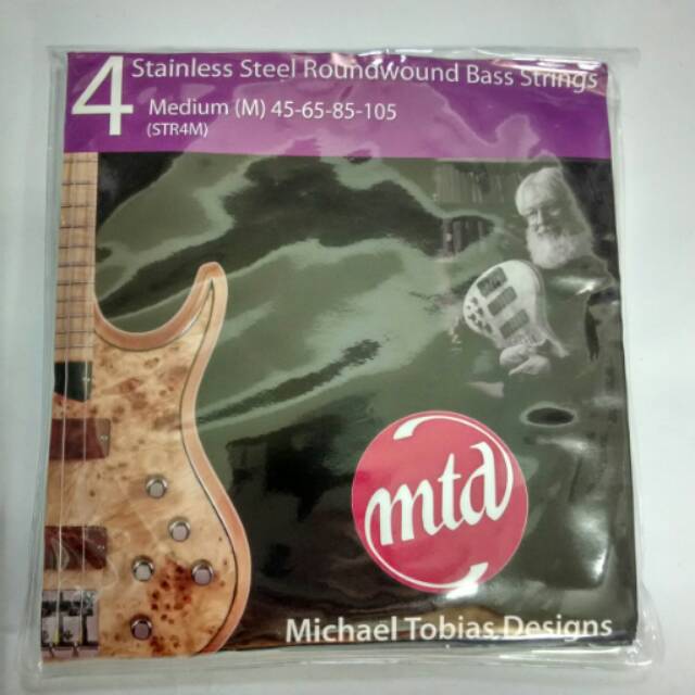 MTD STR4M Senar Bass 4 String 045 Original USA