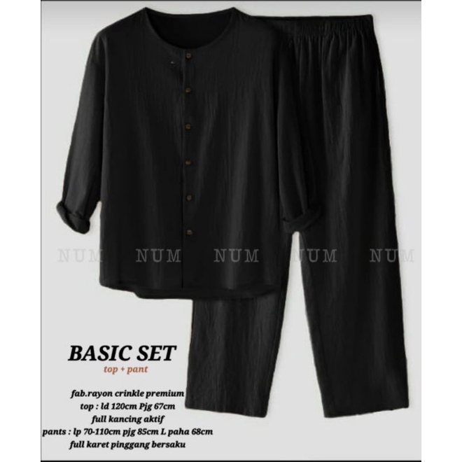 Basic set ( top + pants )