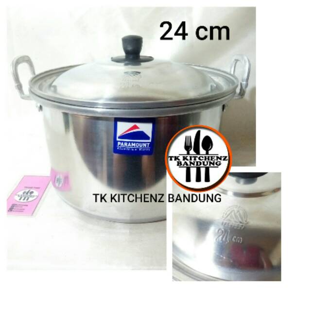 Panci / Panci Aluminium / Panci Tutup Luar Paramount 24 cm