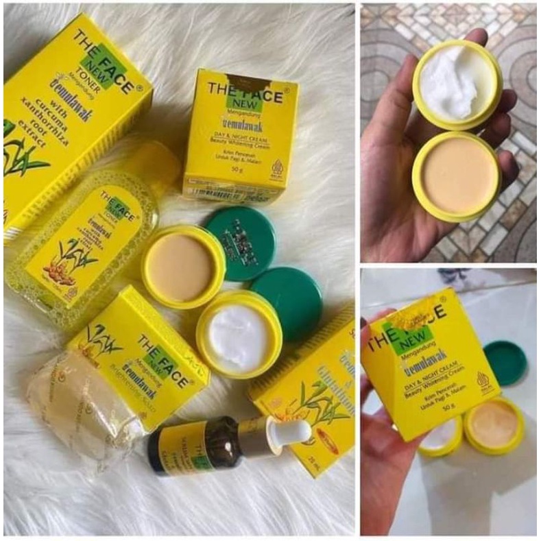 PAKET LENGKAP TEMULAWAK THE FACE ORIGINAL