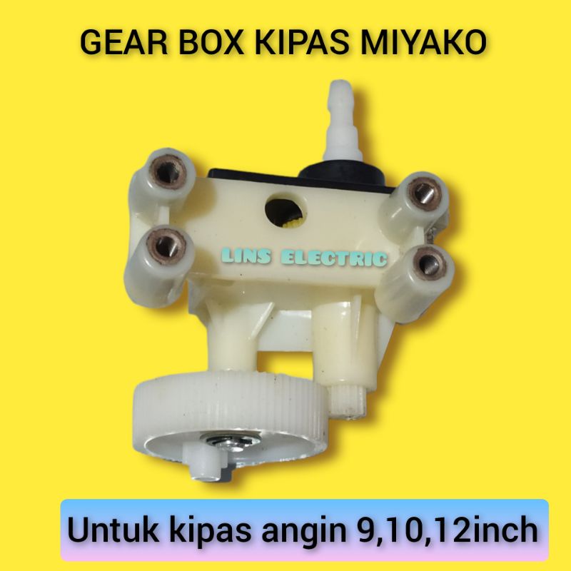 Gear Box Kipas Angin Miyako 9inch