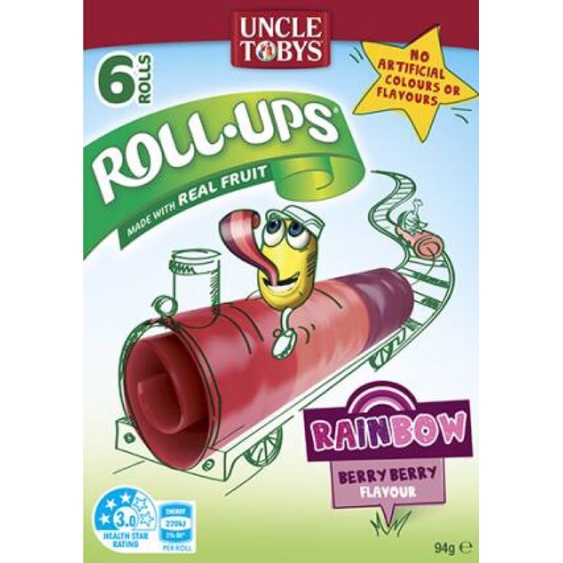 

IMPORT AUSTRALIA - UNCLE TOBYS ROLL UPS