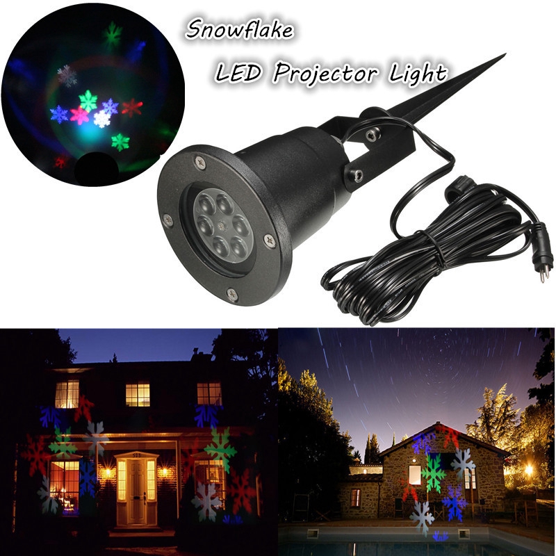 Christmas Fairy Laser Light Show Projector Starry Xmas Garden Landscape Outdoor