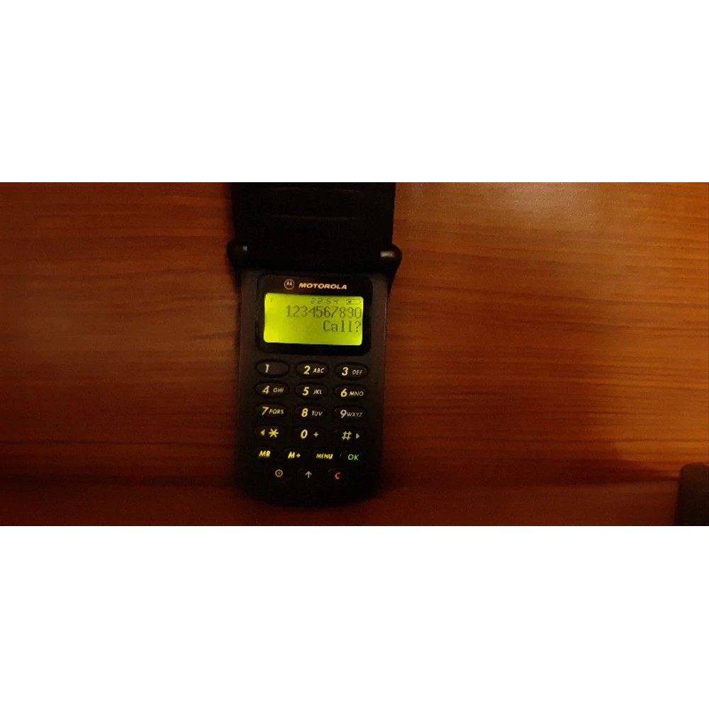 HP Motorola StarTAC Kartu Kecil Flip Jadul Original Not 8700 Or 8200