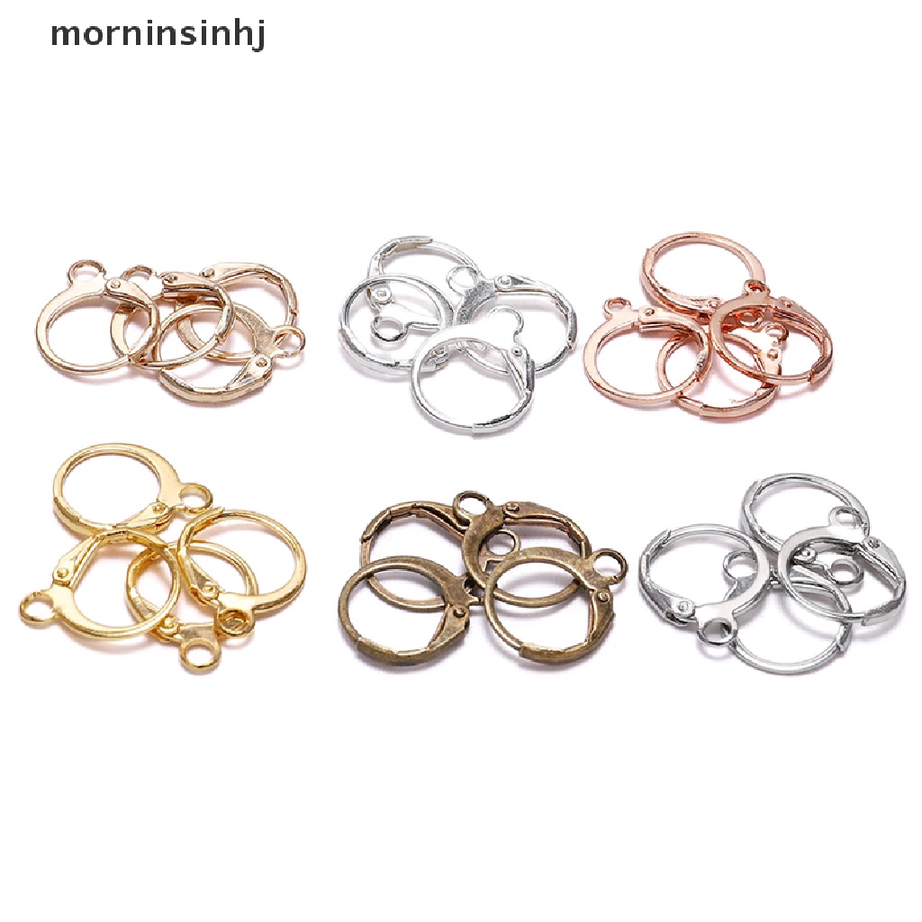 Mornin 20pcs / Set Anting Hoops Diy Untuk Wanita