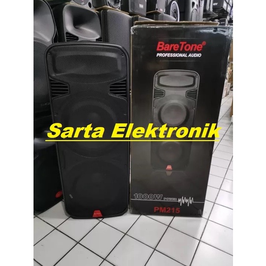 SPEAKER PORTABLE BARETONE 15" PM215 / PM 215 / 215PM