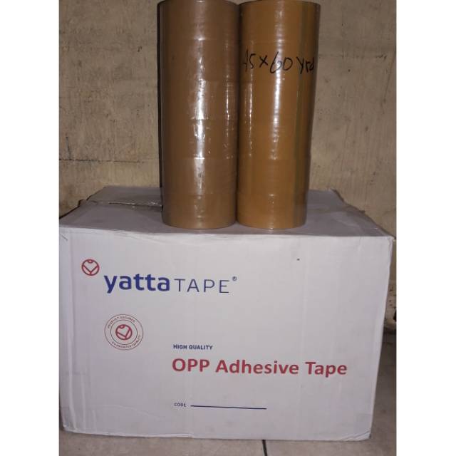 

Lakban Yatta Tape COKLAT 45mm x 65m (1 SLOP isi 6 Pc )