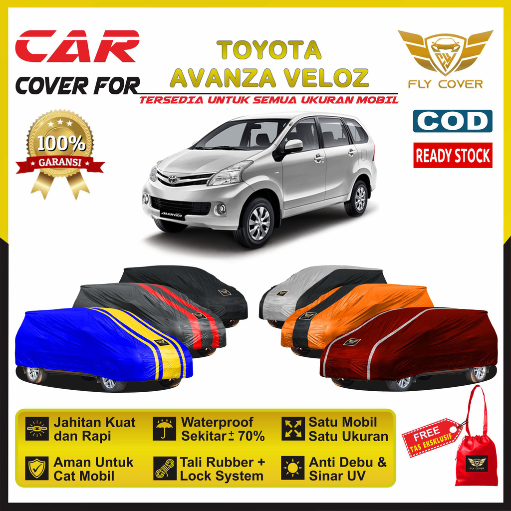RC27A Sarung Cover Mobil AVANZA VELOZ 2011 2012 2013 2014 2015 2016 2017 2018 2019 Tutup Selimut
