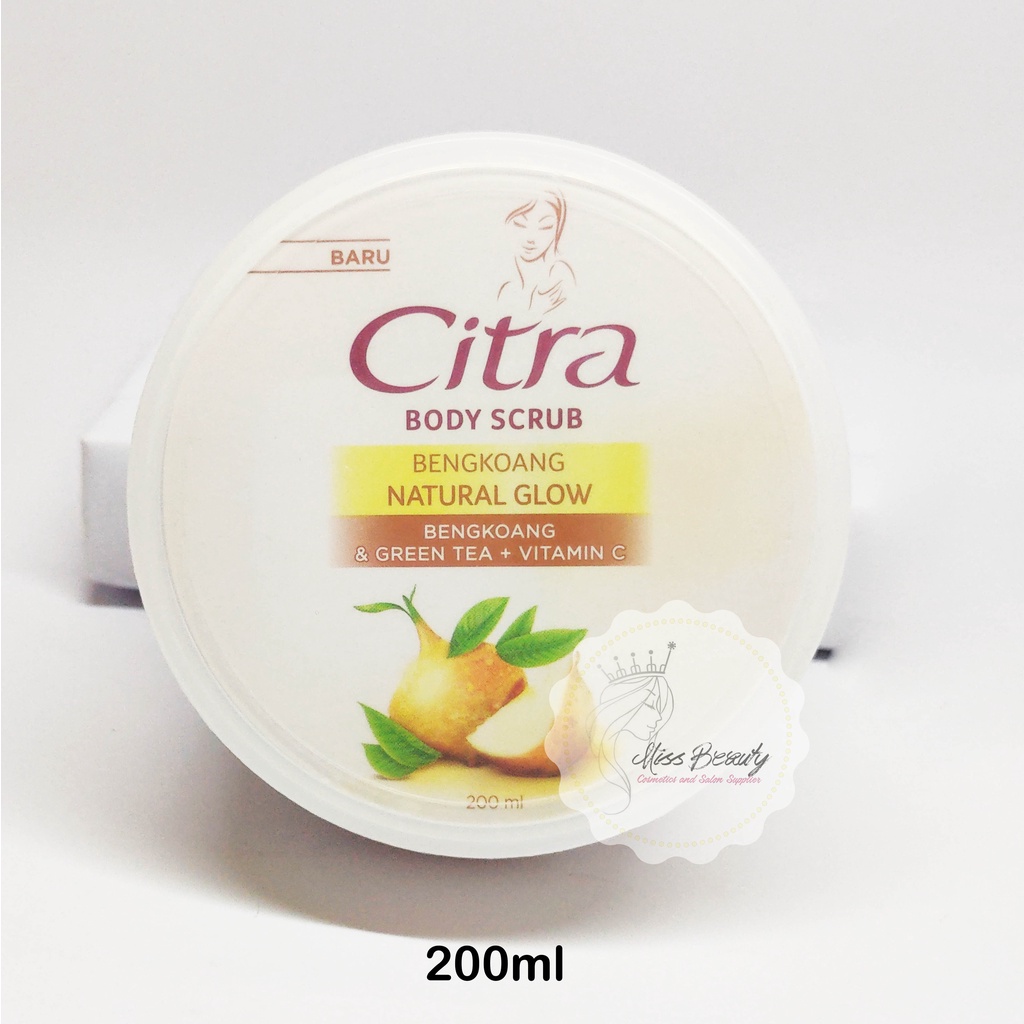 Jual Citra Body Scrub Lulur Natural White Bengkoang / Lulur Mandi Citra