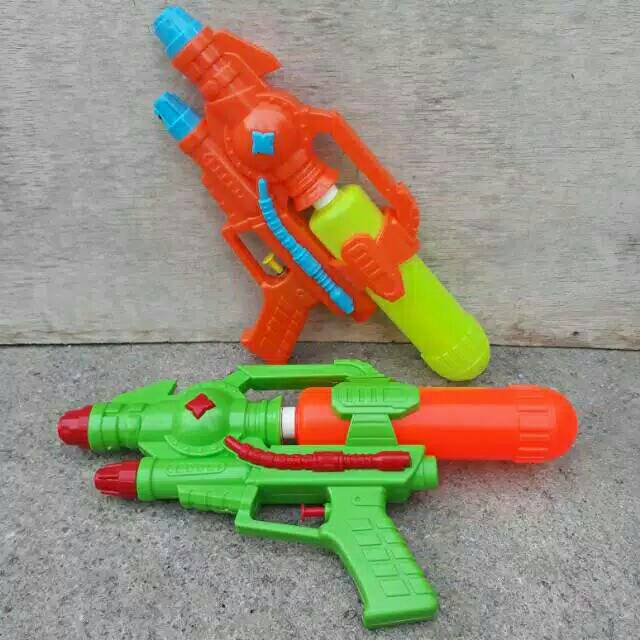 Mainan Pistol Air Besar Anak Edukatif - Tembak Tembakan Water Gun besar