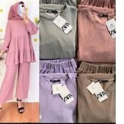 ZARA SET CELANA RAJUT IMPORT PREMIUM
