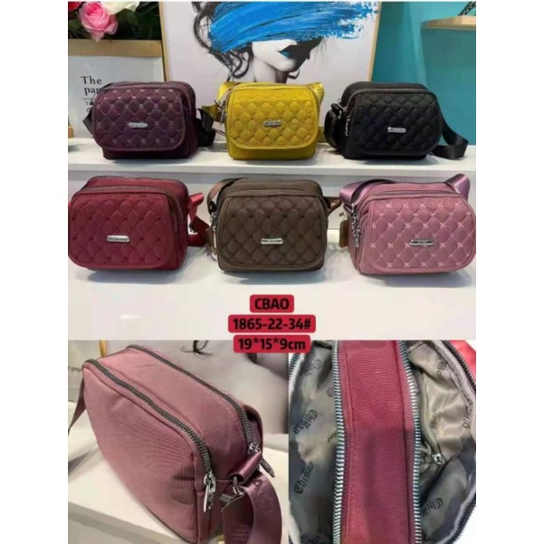 Tas selempang wanita chibao 1865-22 import terbaru