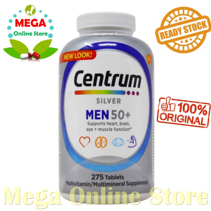 CENTRUM SILVER MEN 50+ 275 TABLET USA