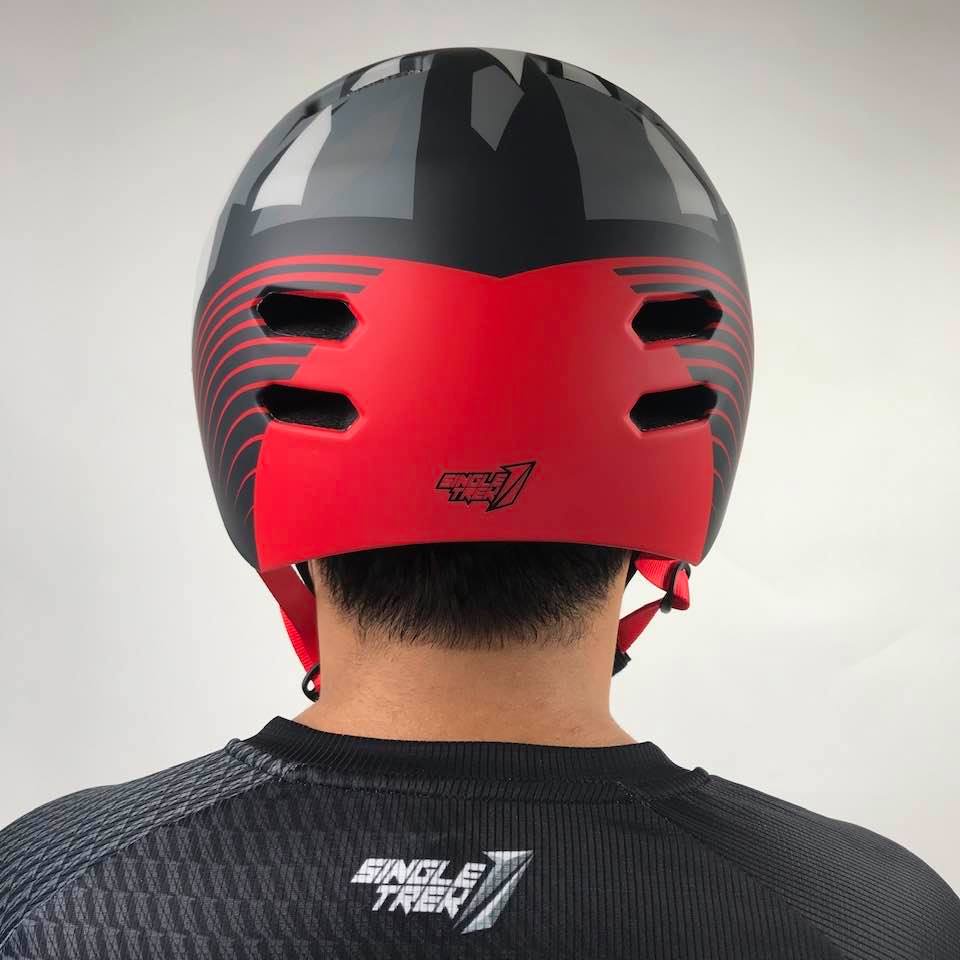 Helm Sepeda Singletrek1 CitiBike Teringan no.1 di DUNIA HBR VIBRA RED