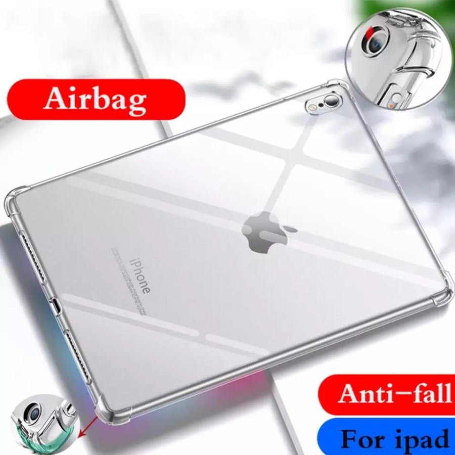 IPAD 7/IPAD 8 10.2 inc CASE SOFT ANTICRACK ACRYLIC HARD FUZE TRANPARANT