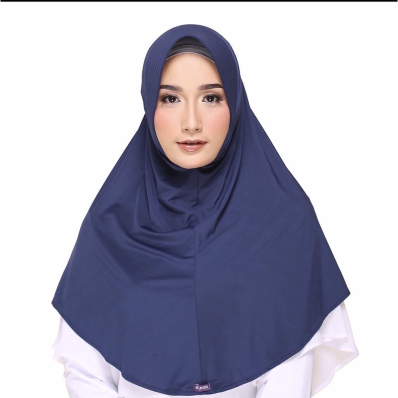 Elzatta - Jilbab Instan Zaria Casual-516 Navy