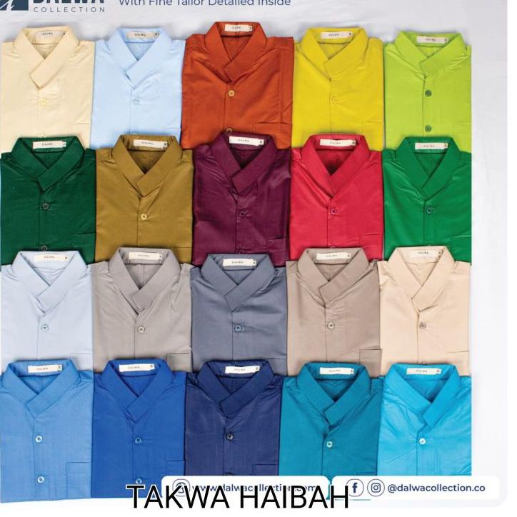 Top Produk.. Koko Haibah  Lengan Panjang | Baju Taqwa | Baju Koko Dalwa Haibah