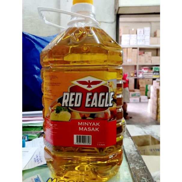 

MINYAK KACANG TANAH RED EAGLE 5 LITER | MINYAK GORENG | MINYAK MASAK | RED EAGLE