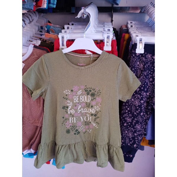 kaos anak perempuan 5th LUPILU original bangladesh