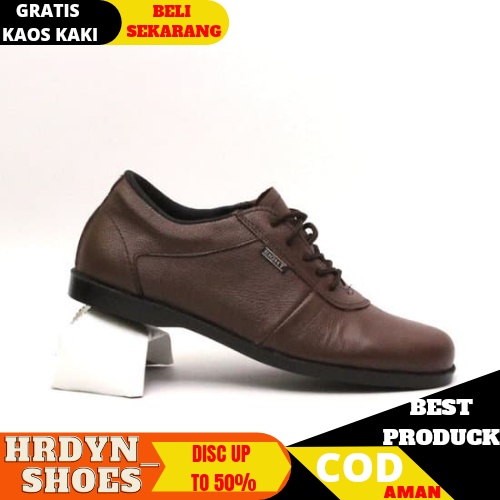 SEPATU CASUAL FORMAL PANTOFEL EIGTH ORIGINAL 100% KULIT ASLI !! N0121