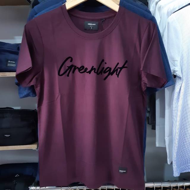Kaos Greenlight Original New Arrival Simple Logo Latin Kaos Greenlight Original New Arrival Simple Logo Latin