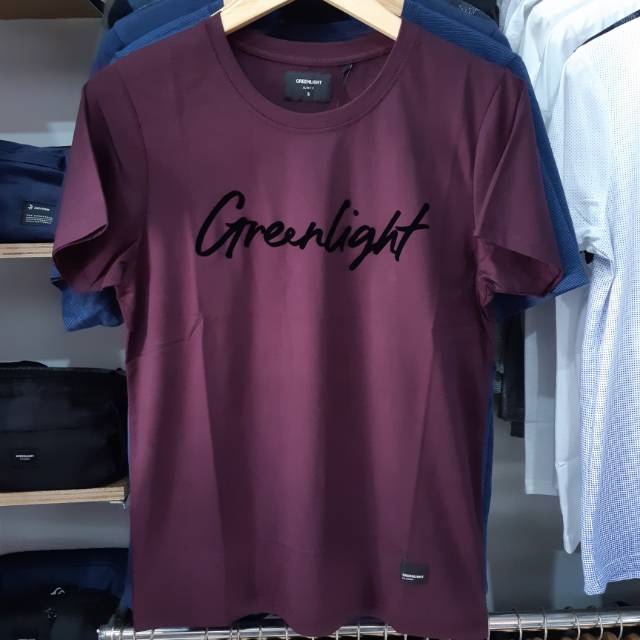  Kaos  Greenlight  Original  New Arrival Simple Logo Latin 