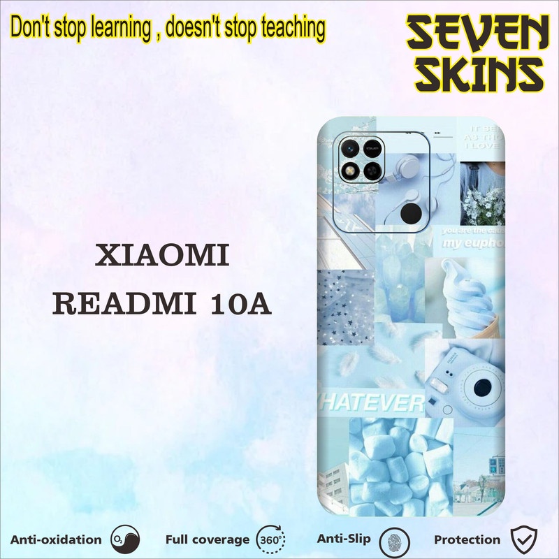SKIN HANDPHONE DAPAT 2 PCS XIAOMI READMI 10A HATEVER