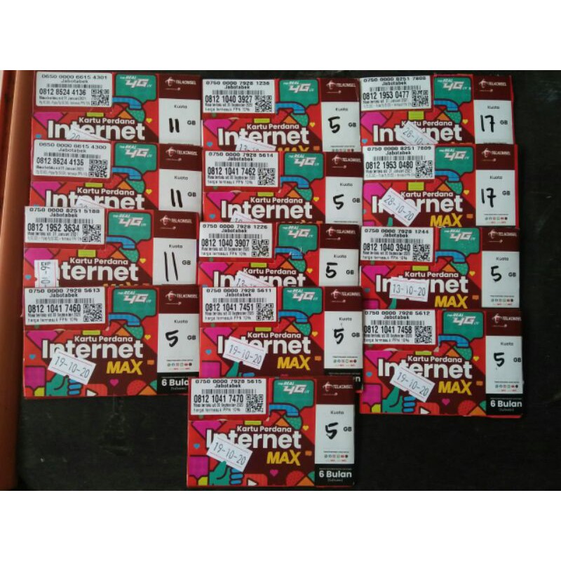 Kartu Perdana Telkomsel+KUOTA