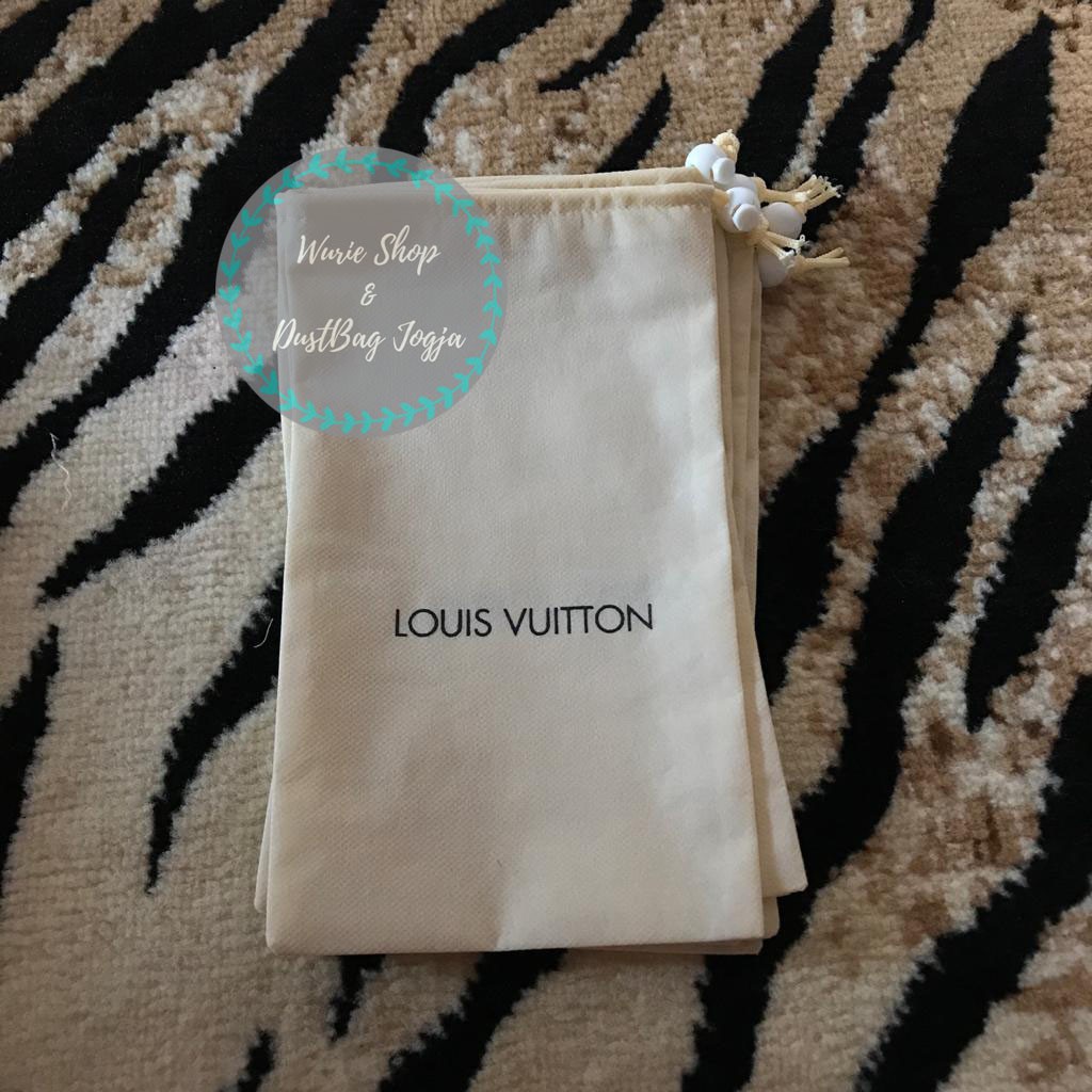 LOUIS VUITTON LV DustBag Pengganti Sarung Tas Pelindung Debu Serut Dust Bag Branded