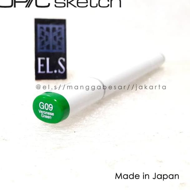 

╤ << Terlaris >> Copic Sketch Marker G09 VERONESE GREEN ( CSM ) ☑