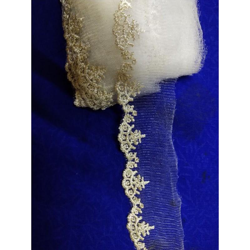 renda tile bordir emas renda kecil renda mas renda import renda baju renda tile bunga renda brukat