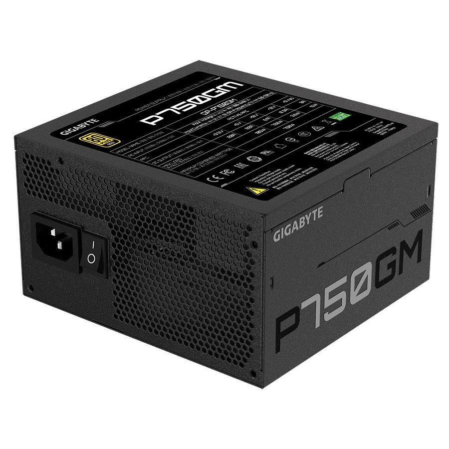 POWER SUPPLY PSU GIGABYTE P750GM 750W 80+ GOLD FULL MODULAR GP-P750GM