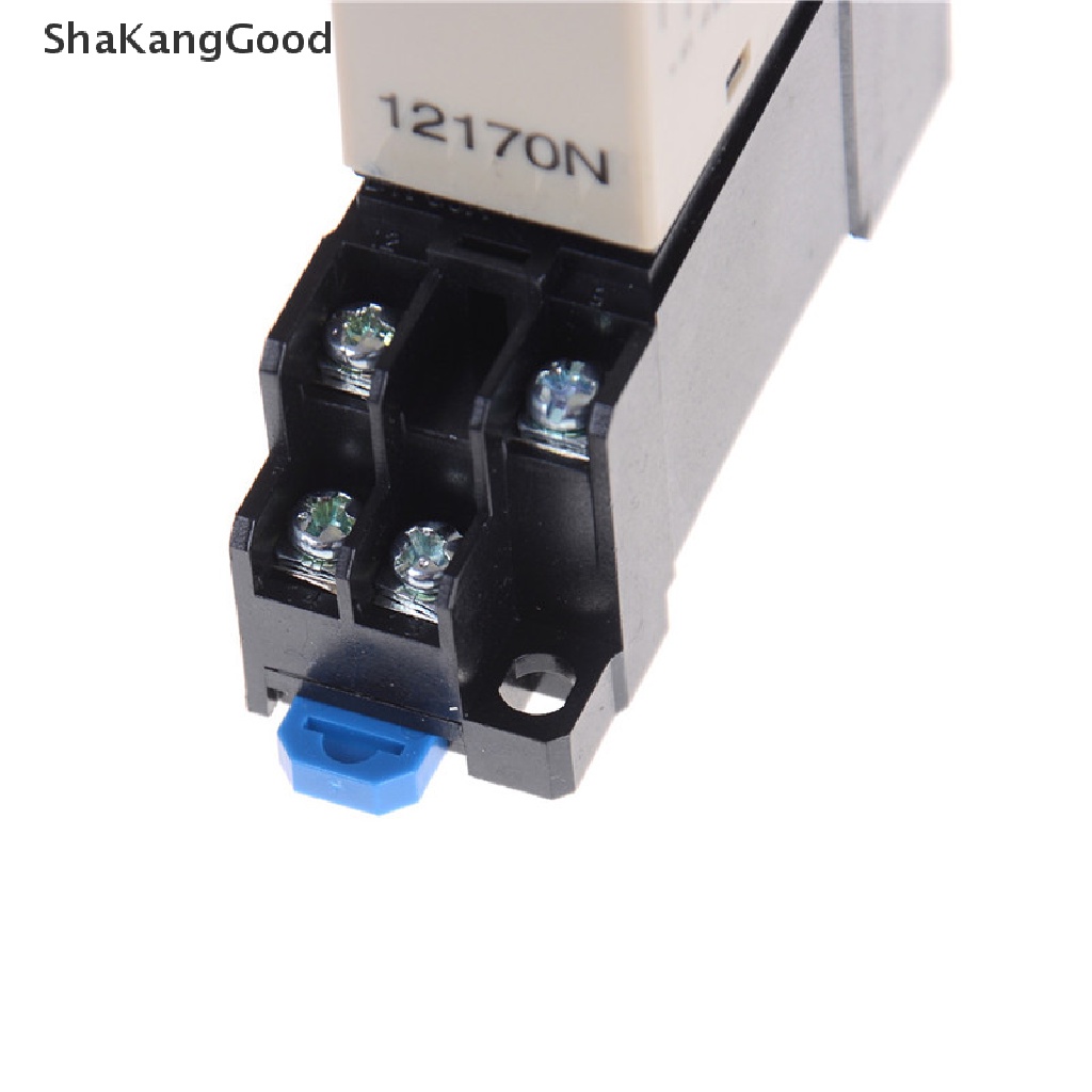 Skid Power On Relay Delay Timer 220V H3Y-2 0-30s / 60s DPDT &amp; Base Socket