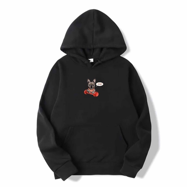 Hoodie Wanita Stay Sweater Oversize Fleece Size M - XXL-1