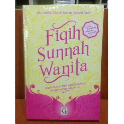 Original kitab Buku Fiqih Fikih Sunnah Wanita Griya Ilmu