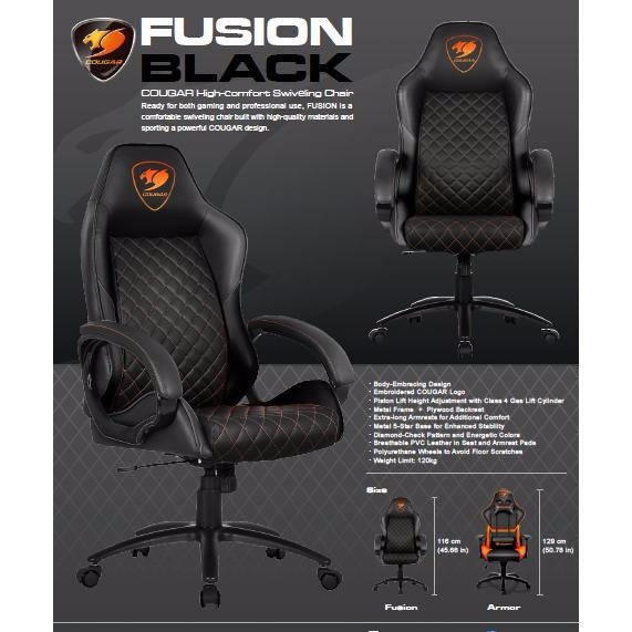 Kursi Cougar Fusion - Kursi Gaming Cougar Fusion