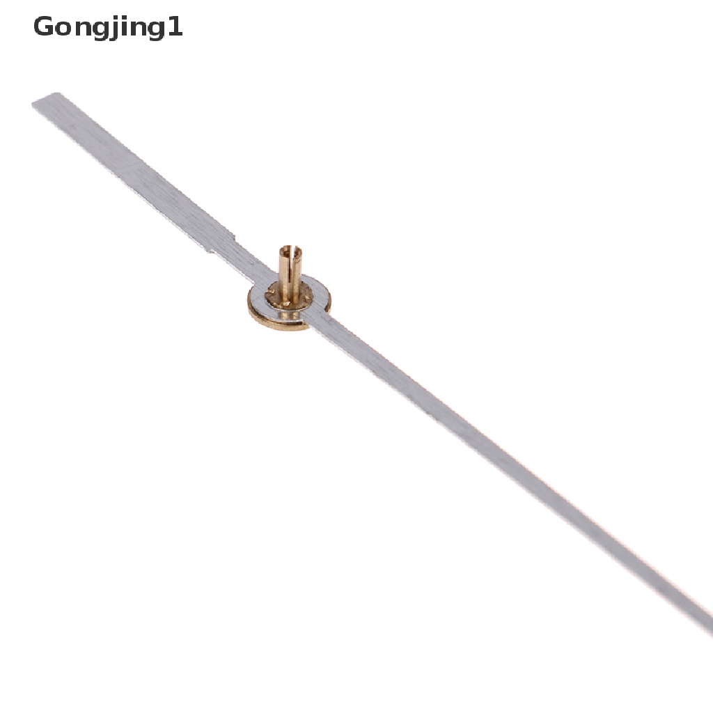 Gongjing1 Mesin Jam Dinding Quartz Diy Dengan Jarum Warna Hitam Untuk Reparasi