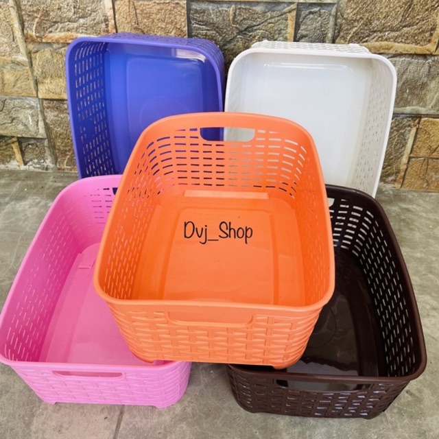Keranjang / keranjang serbaguna Storage basket / box / countainer box / storage Basket/ kotak penyimpanan set agian/Bin