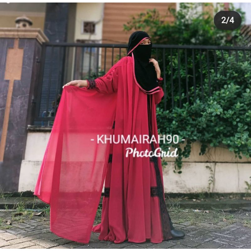 Inaya Set ( include dress+hijab+niqab+outer )