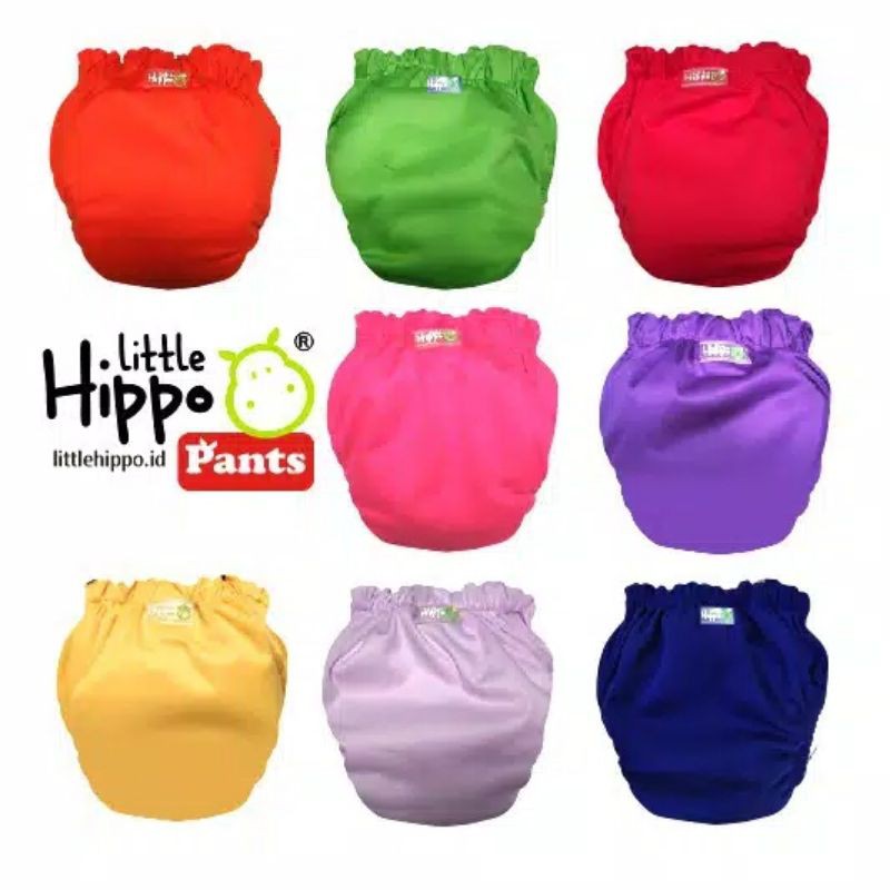 Little Hippo AIO Pants Popok kain bayi model celana Clodi bayi