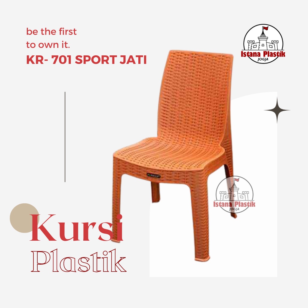 Kursi Plastik Rotan Napolly KR-701 SPORT JATI
