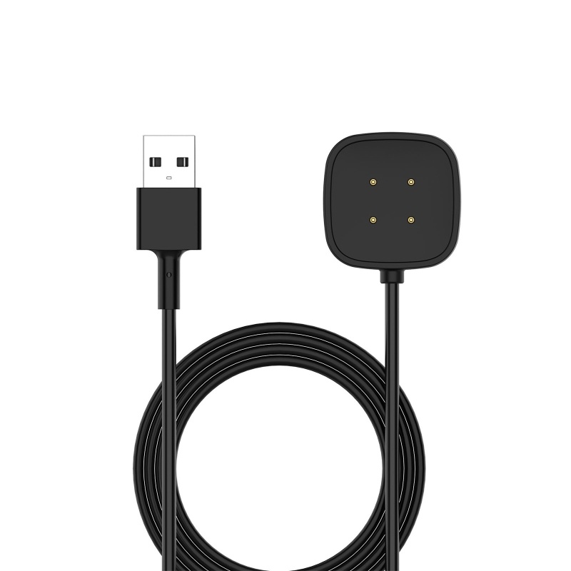 Btsg Untuk Smart Watch Charger Kawat Stabil Stand Bracket Untuk FitbitVersa 3sense USB Quick Charging Cable Holder Power Ada