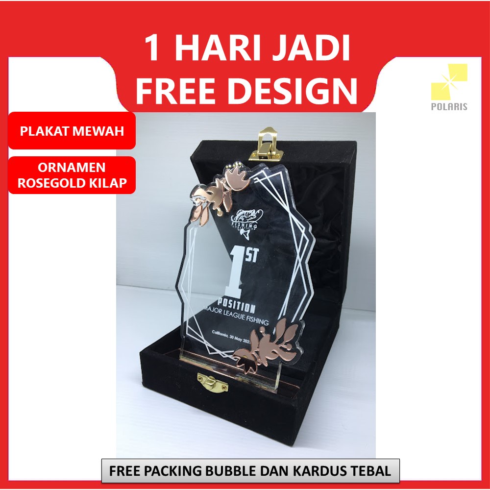 PLAKAT AKRILIK MEWAH EDITION+BOX TROPHY AKRILIK-KADO WISUDA/ANNIVERSARY/WEDDING/BIRTHDAY-VANDEL ACRYLIC PIALA PENGHARGAAN-PLAKAT AKRILIK CUSTOM HADIAH ULANG TAHUN/PERNIKAHAN/KELULUSAN