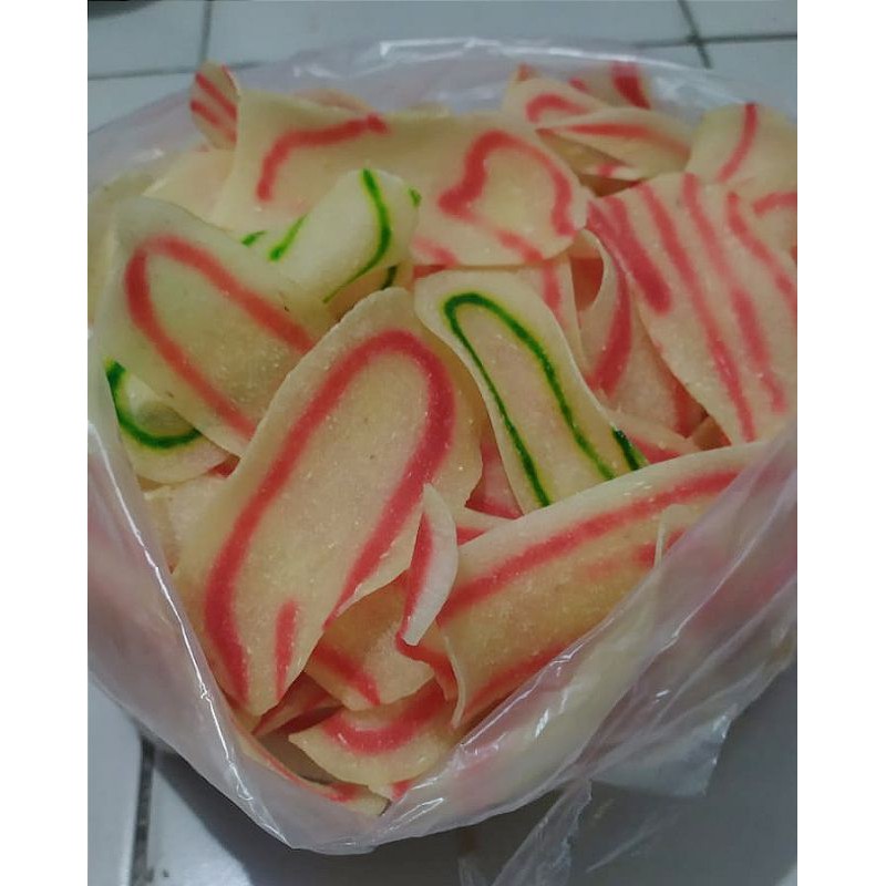 

Kerupuk Singkong Kriwil Mentah 500 gram