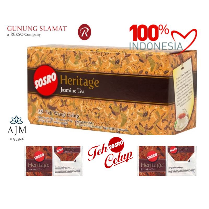 

Sosro Heritage-Jasmine-25Bags
