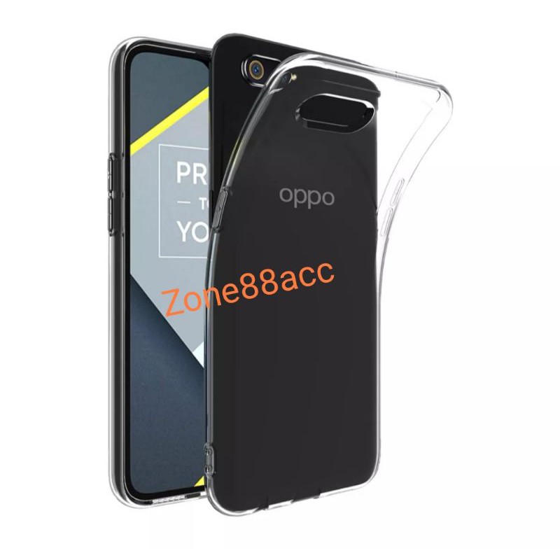 Oppo A1K Realme C2 Softcase Silicon Ultrathin Clear Case TPU Casing Cover Bening