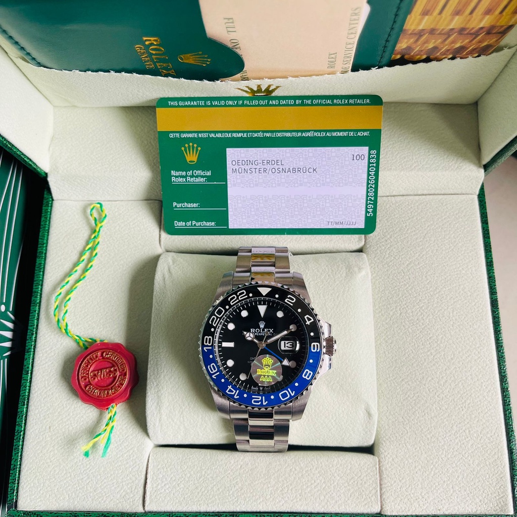 Jam Tangan Rolex GMT Master II Automatic Plus Box Original 