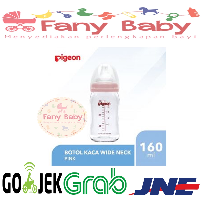 Pigeon Bottle Wide Neck Glass 160ml / 240ml