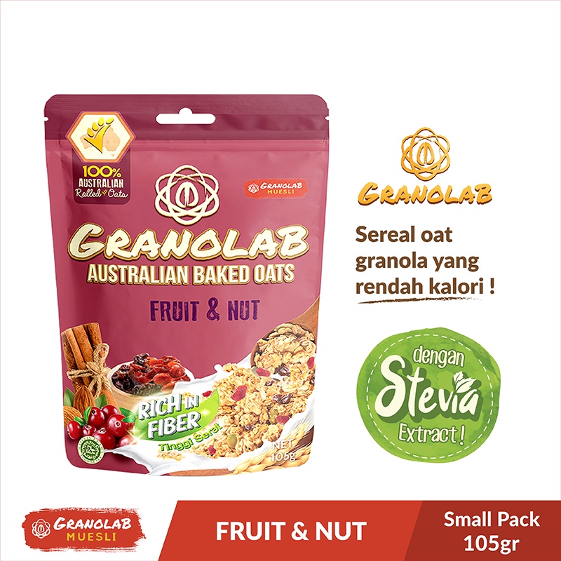 

Granolab Fruit and Nut Granola 105 gr